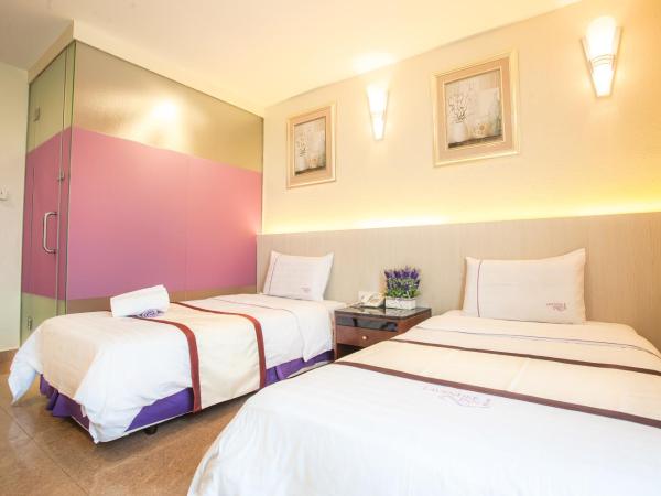 Lavender Inn Nusa Bestari : photo 2 de la chambre chambre lits jumeaux deluxe