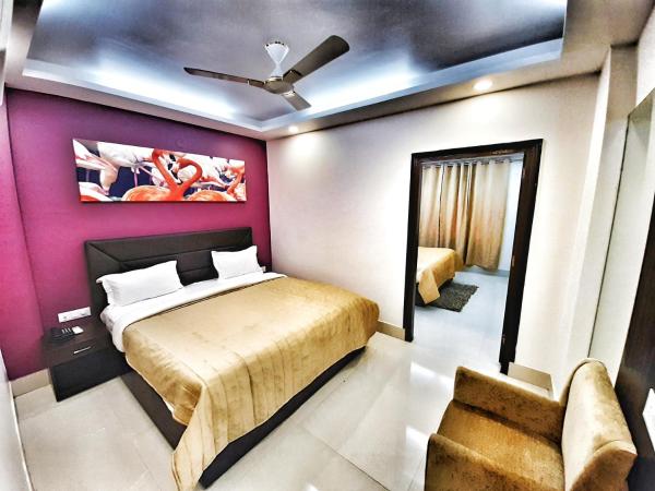 Airport Hotel Delhi Aerocity : photo 1 de la chambre chambre double familiale