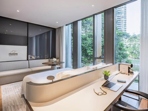 Fraser Residence River Promenade, Singapore : photo 5 de la chambre studio premier avec accès au salon