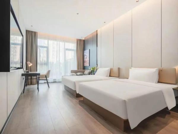 Atour Hotel Chengdu Jinniu Southwest Jiaotong University : photo 1 de la chambre jimu twin room with courtyard