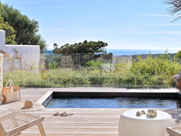 Hôtel Cala di Greco : photo 5 de la chambre suite signature 60 m² avec piscine privée et vue mer