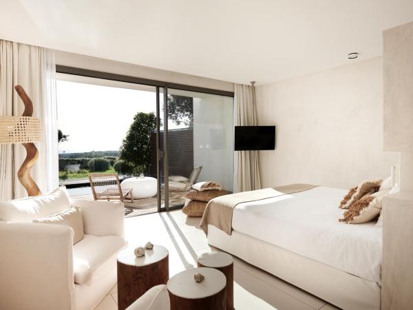 Hôtel Cala di Greco : photo 1 de la chambre suite prestige 42 m² avec piscine privée - vue sur mer