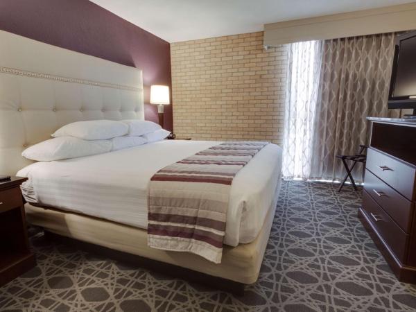 Drury Inn & Suites San Antonio Northeast : photo 1 de la chambre suite lit king-size avec canapé-lit