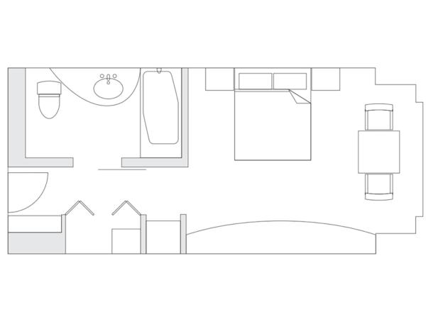 Grand Prince Hotel Osaka Bay : photo 6 de la chambre chambre lit queen-size standard - non-fumeurs