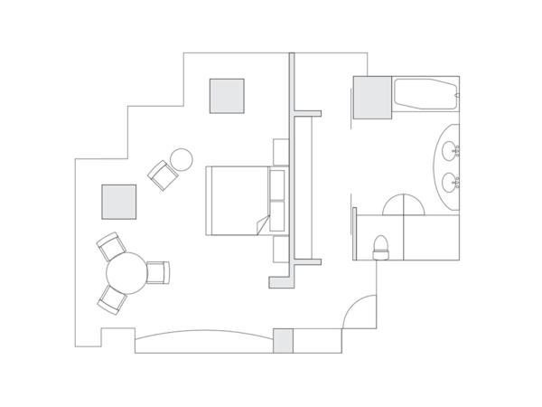Grand Prince Hotel Osaka Bay : photo 4 de la chambre premier king room - club lounge access - non-smoking	