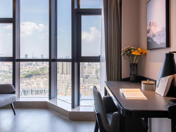 Atour Hotel Wuhan University of Technology Jiedaokou : photo 2 de la chambre chambre double Élégante