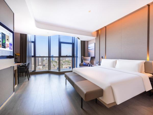 Atour Hotel Wuhan University of Technology Jiedaokou : photo 1 de la chambre jimu double room with city view