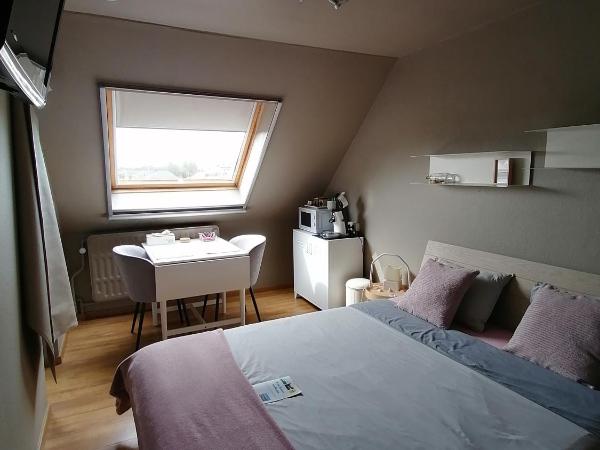 Sea-Me Ostend : photo 3 de la chambre chambre double avec salle de bains privative