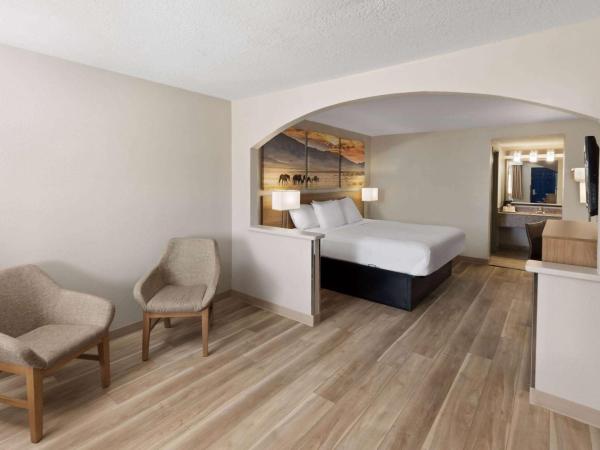 Days Inn by Wyndham Oklahoma City : photo 2 de la chambre chambre lit king-size pour personnes à mobilité réduite - non-fumeurs