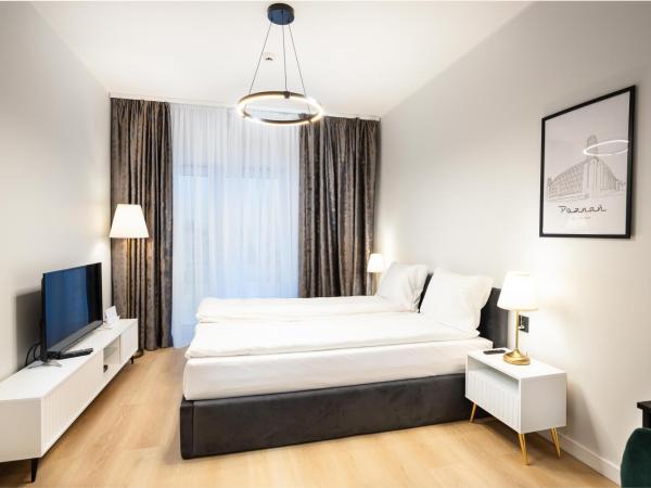 City Break Plac Wolności 6 Aparthotel : photo 1 de la chambre appartement avec terrasse