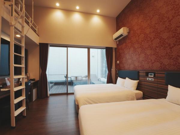 The BREAKFAST HOTEL Fukuoka Nakasu : photo 3 de la chambre chambre royale lits jumeaux - non-fumeurs