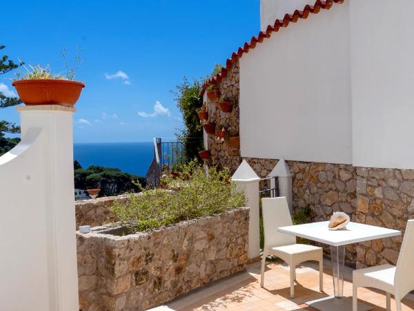 Hotel La Floridiana : photo 4 de la chambre chambre prestige - vue sur mer et terrasse