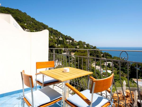 Hotel La Floridiana : photo 7 de la chambre hébergement supérieur deluxe avec balcon et vue sur mer - dernier Étage