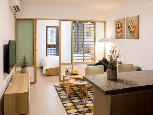 WESU Weisu Service Apartment - Shenzhen University Nanshan Science and Technolog Park : photo 5 de la chambre appartement supérieur