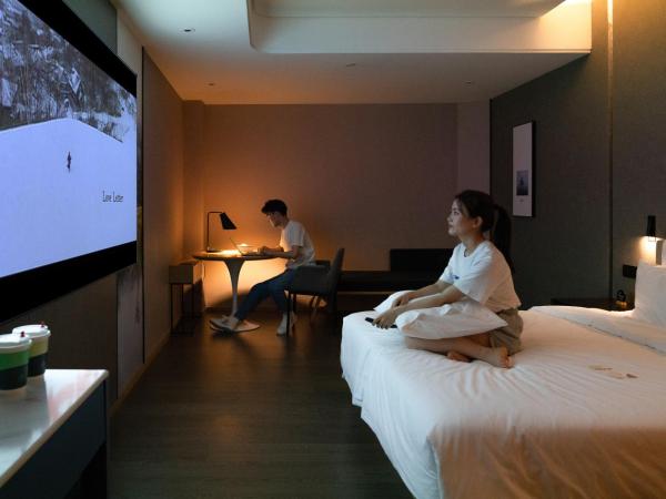 Atour Hotel Chongqing Guanyinqiao Flower Garden : photo 4 de la chambre superior double room with movie 