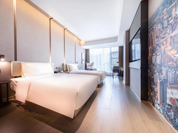 Atour Hotel Chongqing Guanyinqiao Flower Garden : photo 6 de la chambre jimu twin room