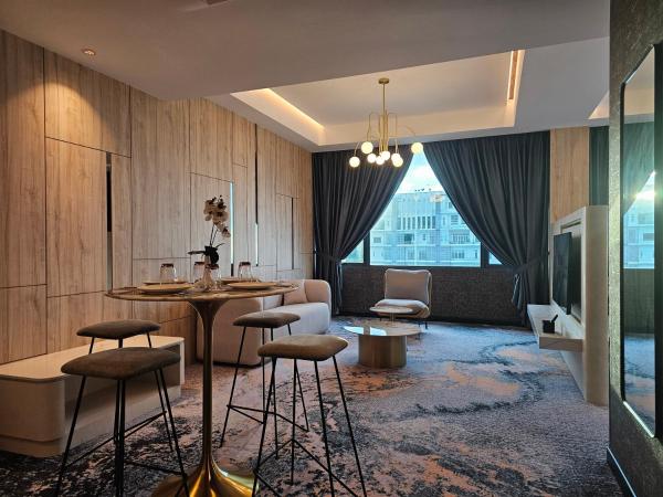 Hompton Hotel by the Beach : photo 2 de la chambre sky suite – double queen bed