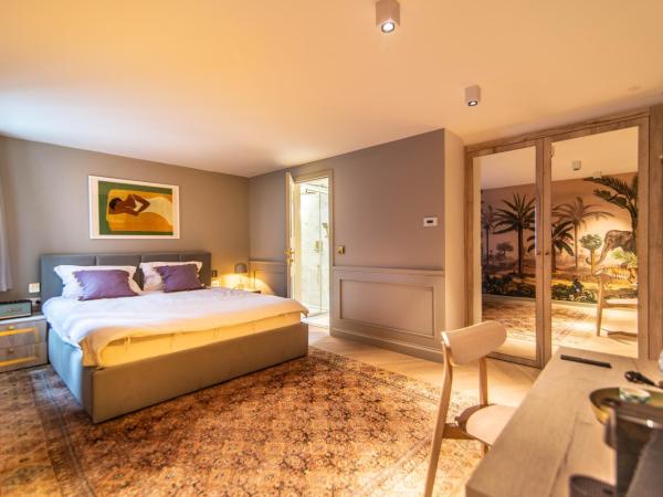 The Melegran : photo 4 de la chambre deluxe double room with external access (2 adults + 1 child)