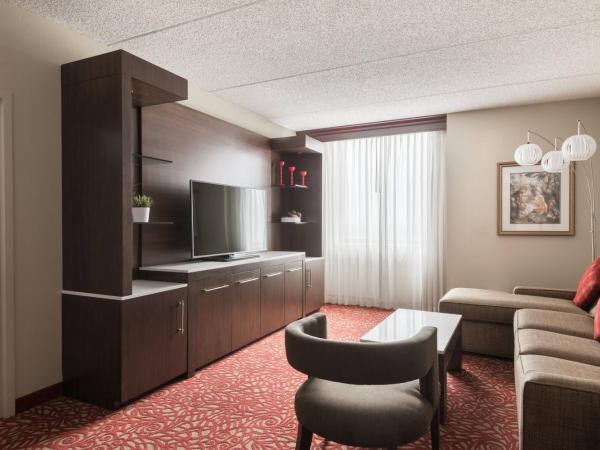 Columbus Airport Marriott : photo 3 de la chambre suite lit king-size avec canapé-lit