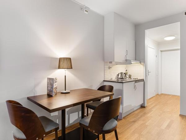 Enter City Apartment Hotel : photo 3 de la chambre chambre lits jumeaux supérieure avec cuisine