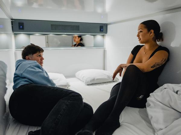 Capsule Hotel Nyhavn63 : photo 2 de la chambre capsule double privée dans dortoir 18 capsules