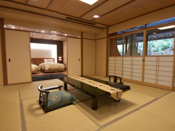 Arima Onsen Taketoritei Maruyama : photo 2 de la chambre suite avec espace tatami et baignoire extérieure - non-fumeurs - 404