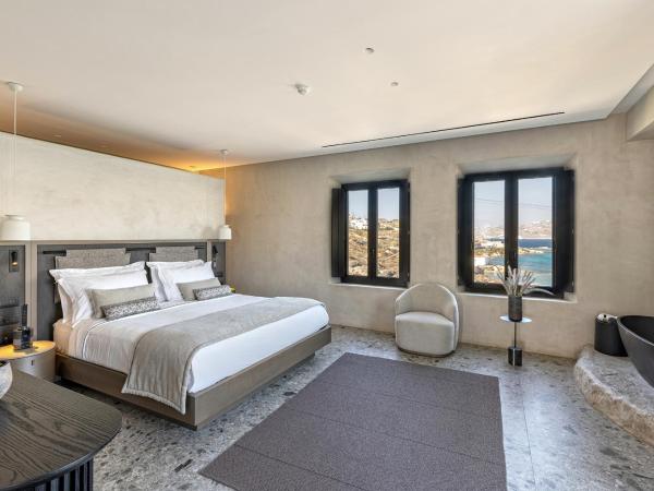 Aeonic Suites and Spa : photo 1 de la chambre suite apeiron avec piscine privée - vue sur mer
