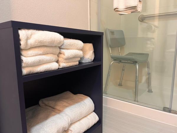 Comfort Suites Louisville Airport : photo 5 de la chambre suite 2 lits queen-size - accessible aux personnes à mobilité réduite - non-fumeurs