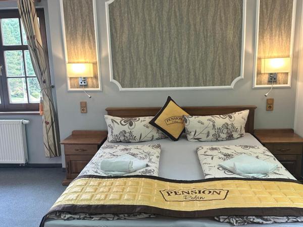 Pension Robin : photo 2 de la chambre chambre double ou lits jumeaux