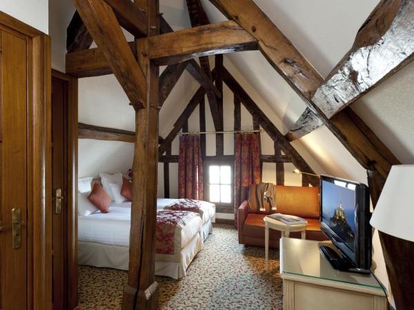 Auberge Saint Pierre : photo 5 de la chambre chambre lits jumeaux supérieure - vue sur mer