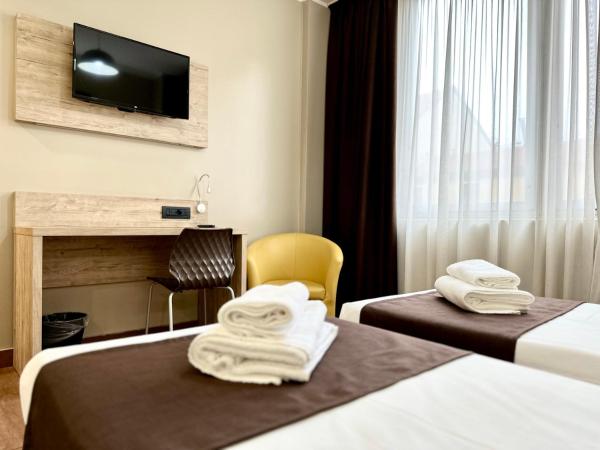 Hotel Giacosa : photo 8 de la chambre chambre lits jumeaux spacieuse