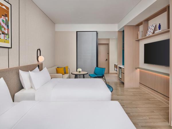 Artyzen Habitat Taopu Shanghai : photo 4 de la chambre chambre deluxe double ou lits jumeaux