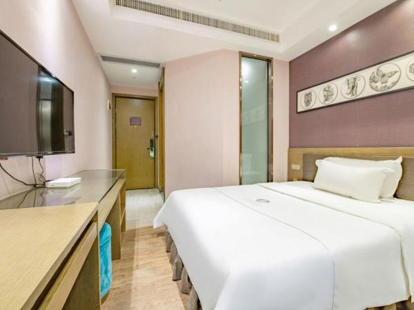 lnsail Hotel Shenzhen Luohu Port Railway Station : photo 5 de la chambre chambre double Économique sans fenêtre