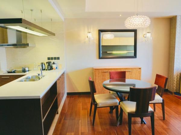 The Sandalwood Beijing Marriott Executive Apartments : photo 2 de la chambre one-bedroom apartment + 108㎡ + private bedroom + private living room + open-plan kitchen + laundry room + complimentary high-speed internet