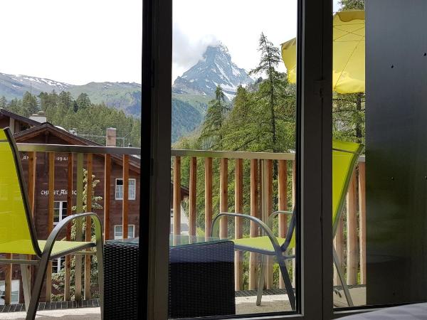 Hotel Bristol : photo 3 de la chambre petite chambre double - vue sur mont cervin