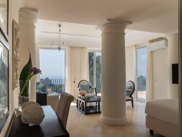 La Residenza Capri : photo 1 de la chambre suite 2 chambres avec terrasse - vue sur mer