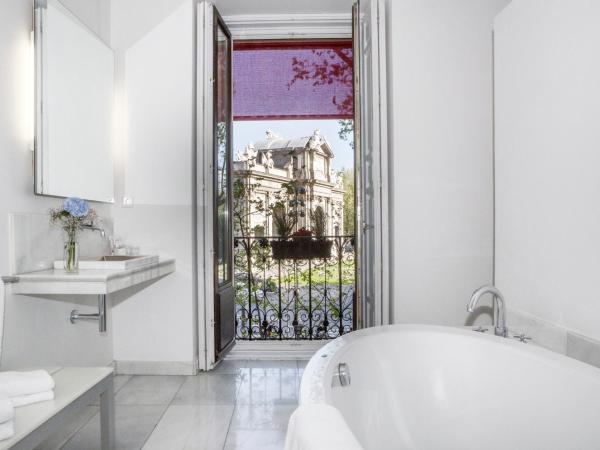 Hospes Puerta de Alcalá : photo 1 de la chambre chambre double ou lits jumeaux de luxe avec vue