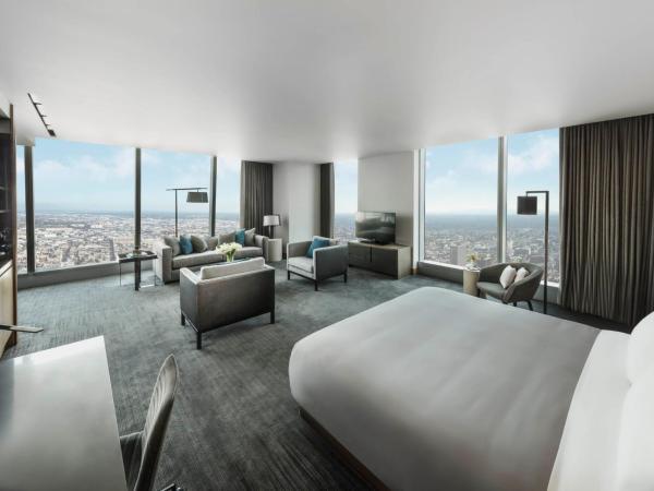 InterContinental - Los Angeles Downtown, an IHG Hotel : photo 4 de la chambre suite lit king-size - vue sur ville