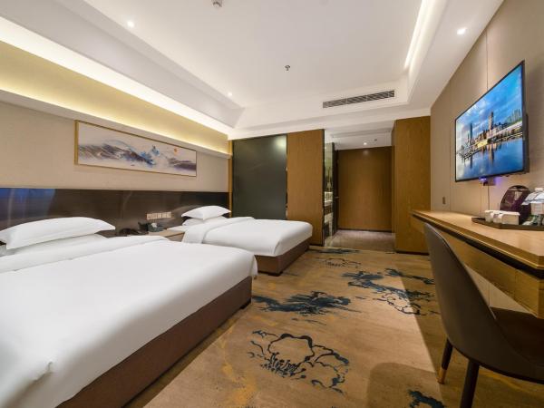 Guangzhou Yunzhu Hotel : photo 2 de la chambre chambre lits jumeaux