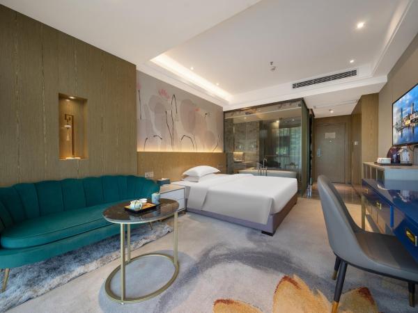 Guangzhou Yunzhu Hotel : photo 2 de la chambre chambre double deluxe avec baignoire