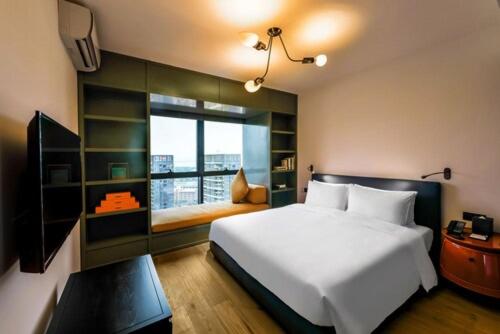 Hotel Kapok Shenzhen HouHai (Close to Shenzhen Bay) : photo 2 de la chambre bay view three-bedroom apartment