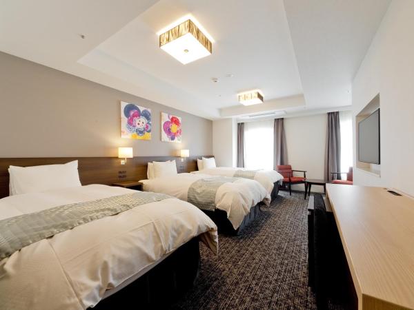 Hotel Gran Ms Kyoto : photo 1 de la chambre chambre triple de luxe avec lit d'appoint