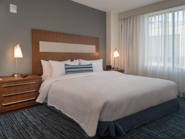 Residence Inn by Marriott Baltimore at The Johns Hopkins Medical Campus : photo 3 de la chambre studio lit king-size avec canapé-lit et vue sur la ville