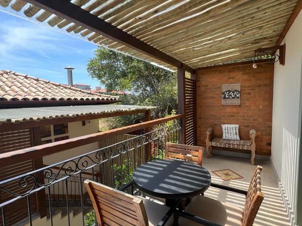 Pousada Villa Canaã : photo 4 de la chambre chambre triple avec balcon