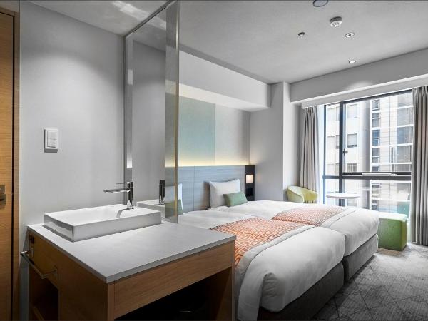 Daiwa Roynet Hotel Osaka Sakaisuji Honmachi PREMIER : photo 2 de la chambre chambre lits jumeaux hollywood - non-fumeurs