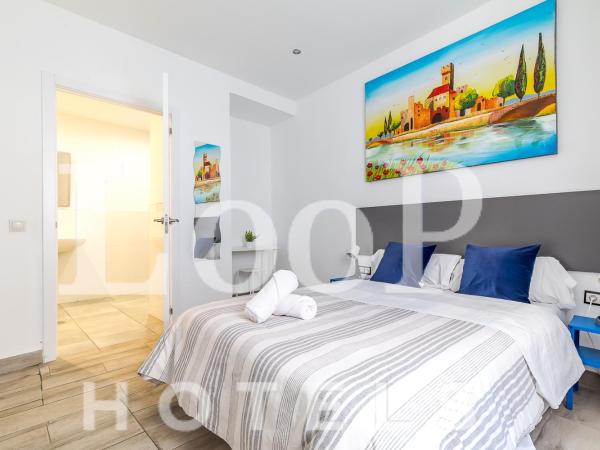 LooP Las Ventas : photo 4 de la chambre chambre double avec salle de bains privative