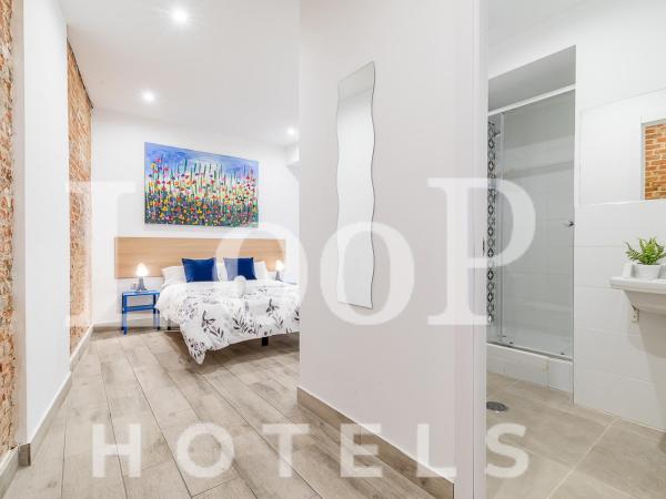 LooP Las Ventas : photo 9 de la chambre chambre double avec salle de bains privative