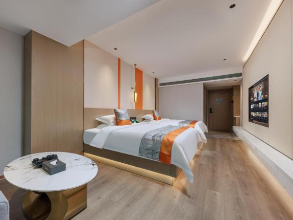 Guangzhou Yachen Hotel : photo 3 de la chambre chambre lits jumeaux confort