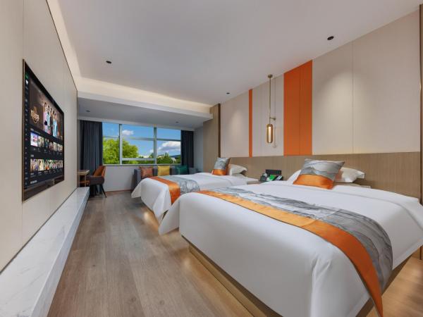 Guangzhou Yachen Hotel : photo 2 de la chambre chambre lits jumeaux confort