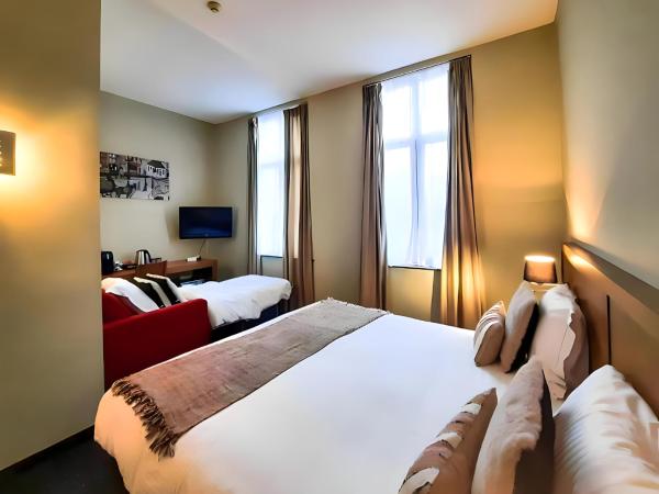 Hotel de Flandre Ghent : photo 2 de la chambre chambre triple deluxe
